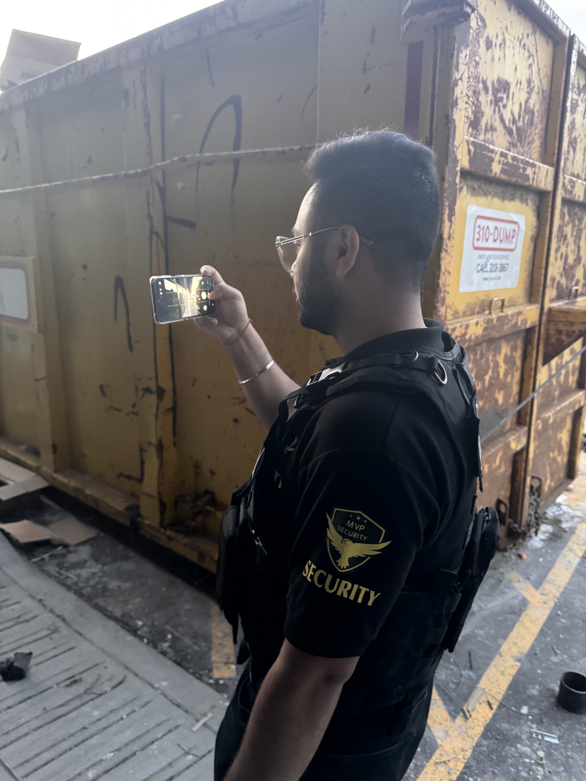 MVP Security protected construction site in Calgary